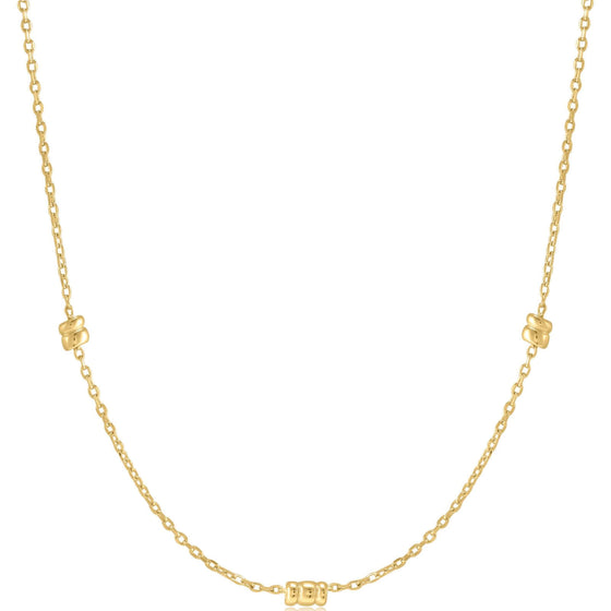 Ania Haie Smooth Operator Gold Smooth Twist Chain Necklace