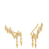 Ania Haie Spike Climber Gold Stud Earrings