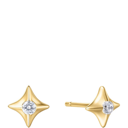 Ania Haie Sunny Sparkler Gold Sparkling Stud Earrings