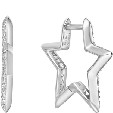 ania-haie-sunny-sparkler-silver-star-hoop-earrings_4