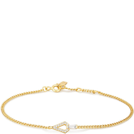 Ania Haie Sunshine Chaser Gold Geometric Bracelet