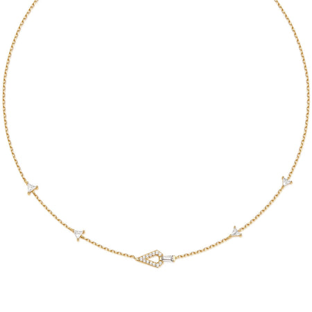 Ania Haie Sunshine Chaser Gold Geometric Necklace