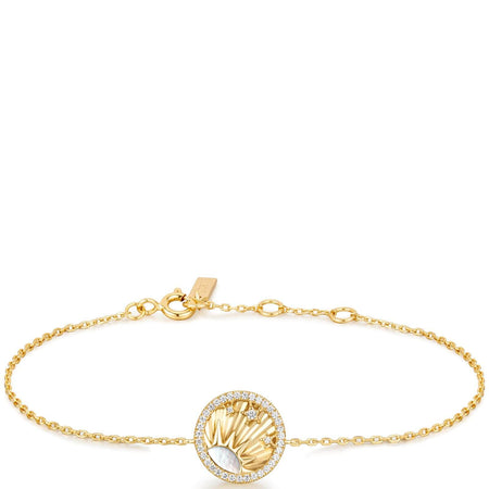 Ania Haie Sunshine Chaser Gold Sun Stars Bracelet