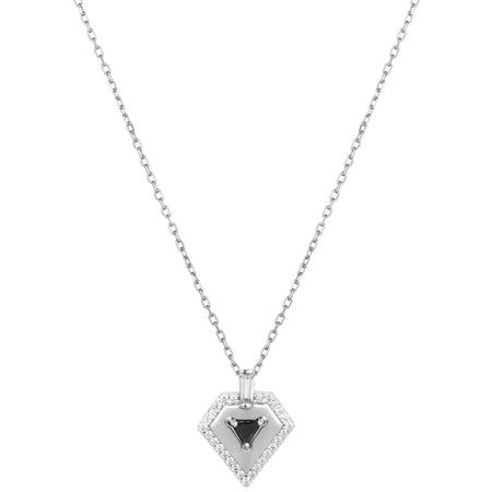 Ania Haie Sunshine Chaser Silver Geometric Necklace