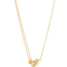 Ania Haie Taking Shape Gold Twisted Wave Mini Necklace