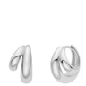 ania-haie-tide-echo-silver-dome-huggie-hoop-earrings