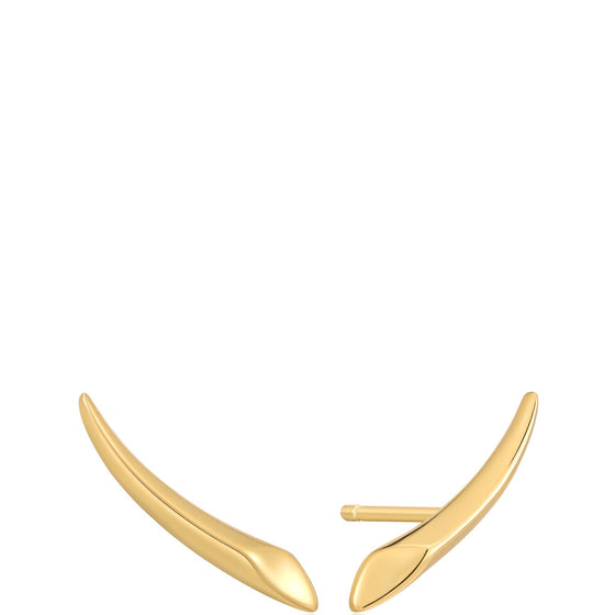 Ania Haie Tough Love Gold Arrow Stud Earrings