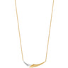Ania Haie Tough Love Two Tone Arrow Necklace