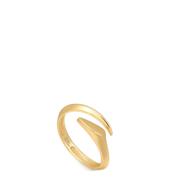 Ania Haie Tough Love Gold Arrow Ring