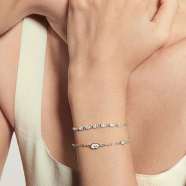 ania-haie-wanderer-silver-dome-pebble-station-bracelet