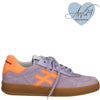 Another Trend Lilac & Orange Suede Sneakers