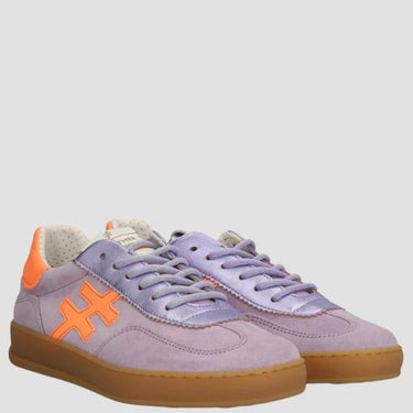 Another Trend Lilac & Orange Suede Sneakers