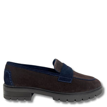 ara-brown-and-navy-suede-loafers
