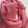 Baby Pink Plain Cashmere Scarf
