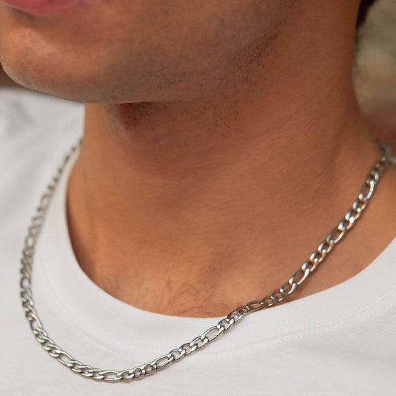 bartlett-gents-figaro-chain-silver-necklace