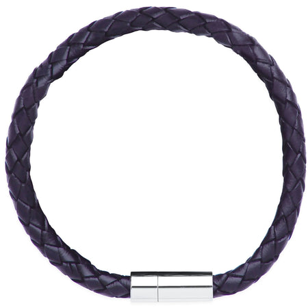 Bartlett Gents Navy Leather Bracelet