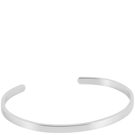 Bartlett Gents Silver 4mm Fine Bangle