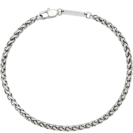 Bartlett Gents Spiga Chain Silver Bracelet