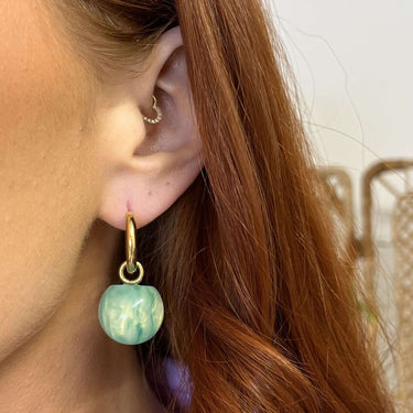 bejeweled-at-soul-gold-hoop-green-sphere-earrings