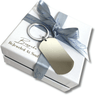 engravable keyring gift wrapped