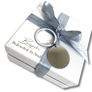 engravable keyring gift wrapped