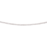 ladies fine silver chain necklace