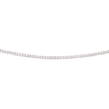 ladies fine silver chain necklace