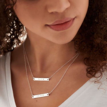 BeJeweled Bespoke Silver Plate & Chain