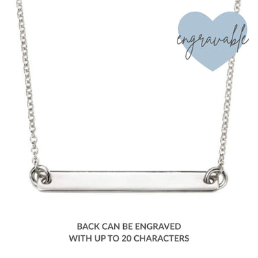 BeJeweled Bespoke Silver Plate & Chain