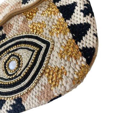 black-cream-woven-crossbody-bag