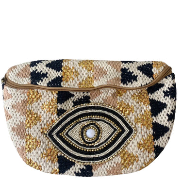black-cream-woven-crossbody-bag