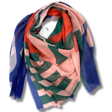 ladies bright coloured lightweight scarf