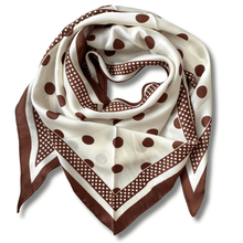 brown-polka-dots-triangle-scarf
