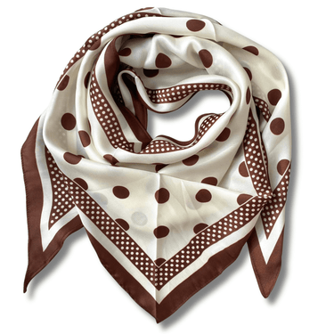 brown-polka-dots-triangle-scarf