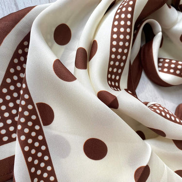 brown-polka-dots-triangle-scarf