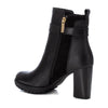 Carmela Black High Block Heel Boots