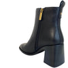 Carmela Classic Black Block Heel Boots