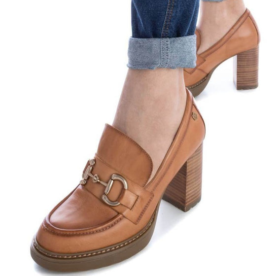 Shoes | Patent Lug Sole Black High Heel Platform Penny Loafer | Poshmark
