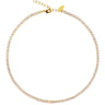 Caroline Svedbom Gold Zara Necklace - Clear Crystal