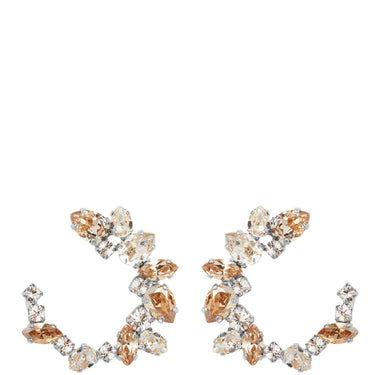 Caroline Svedbom Silver Calliope Earrings - Golden Combo