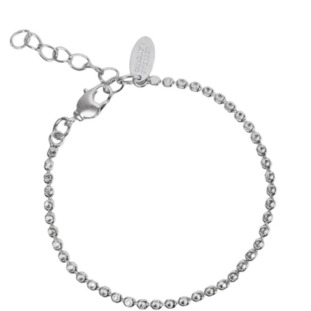 Caroline Svedbom Silver Diamond Chain Bracelet