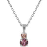 Caroline Svedbom Silver Leah Necklace - Iris Combo