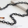 Charly Therapy Orchid Large Link Sunglasses Chain - Charcoal