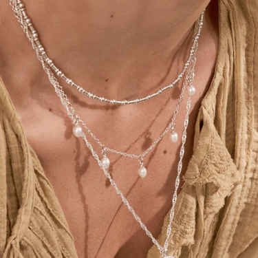 ChloBo Ethereal Multi Pearl Drop Necklace