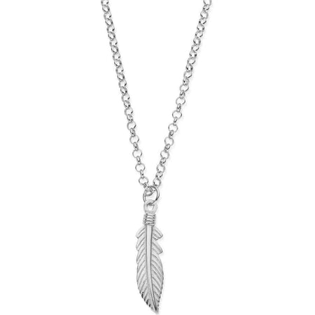 ChloBo Belcher Chain Feather Necklace