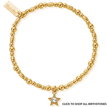 ChloBo Birthstone Bracelet - Gold