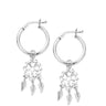 ChloBo Chain Dream Catcher Hoop Earrings
