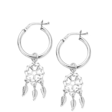 ChloBo Chain Dream Catcher Hoop Earrings
