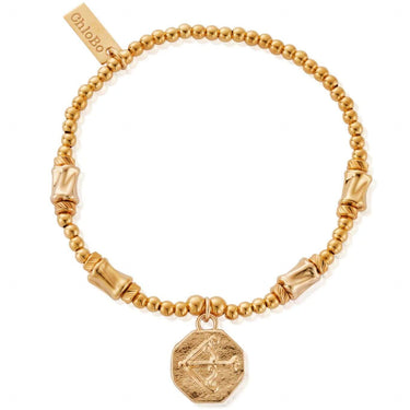 chlobo-cute-charm-chunky-twist-arrow-bracelet-gold