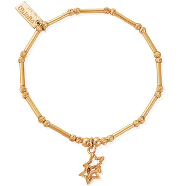 chlobo-dainty-moon-cut-sparkle-interlocking-star-bracelet-gold